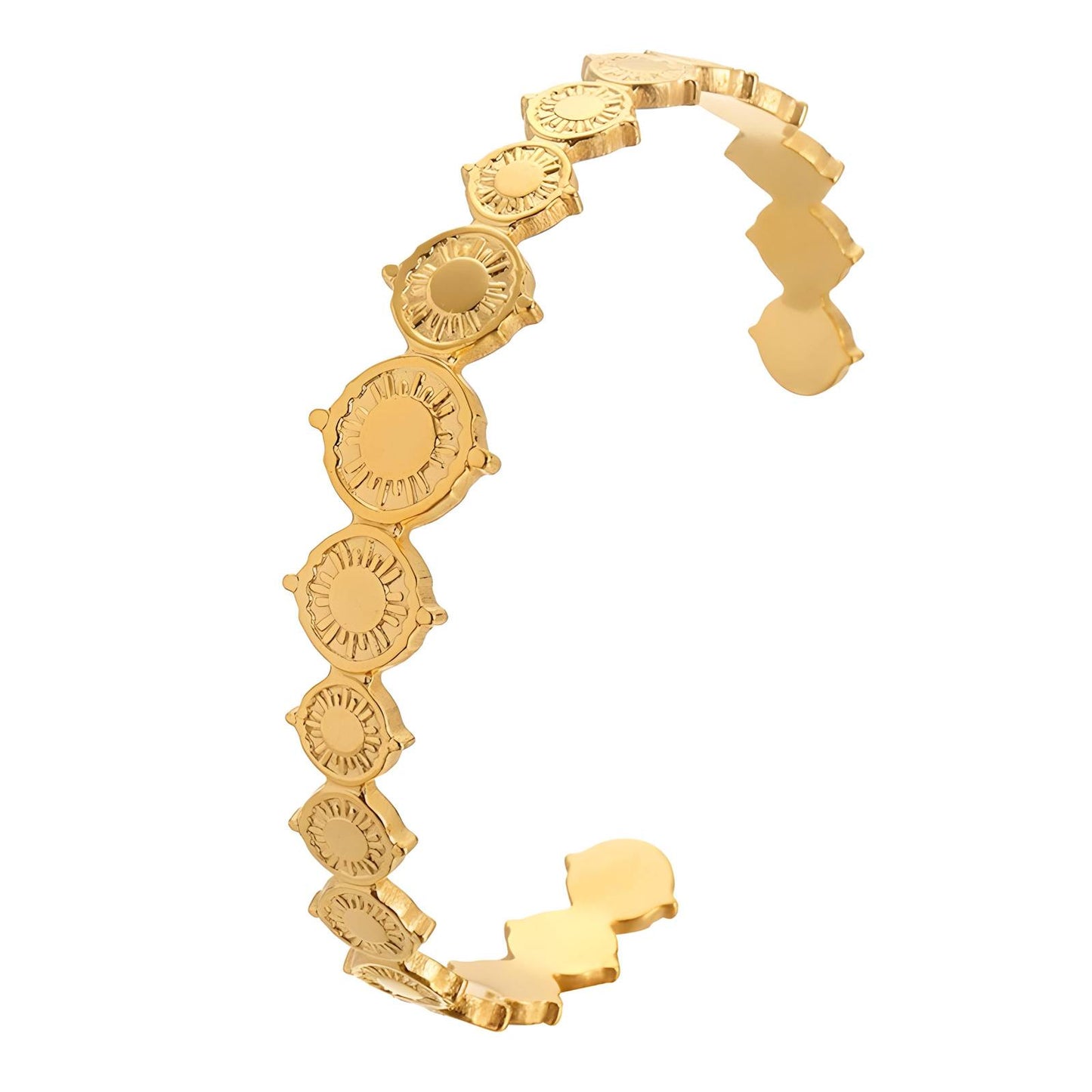 Sunburst Cuff Bracelet