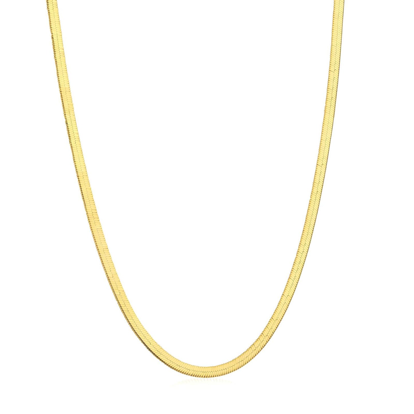 Snake Chain Necklace & Bracelet Bundle