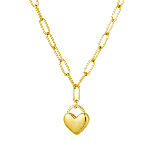 Heart Lock Necklace