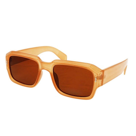 Caramel Rectangle Glasses